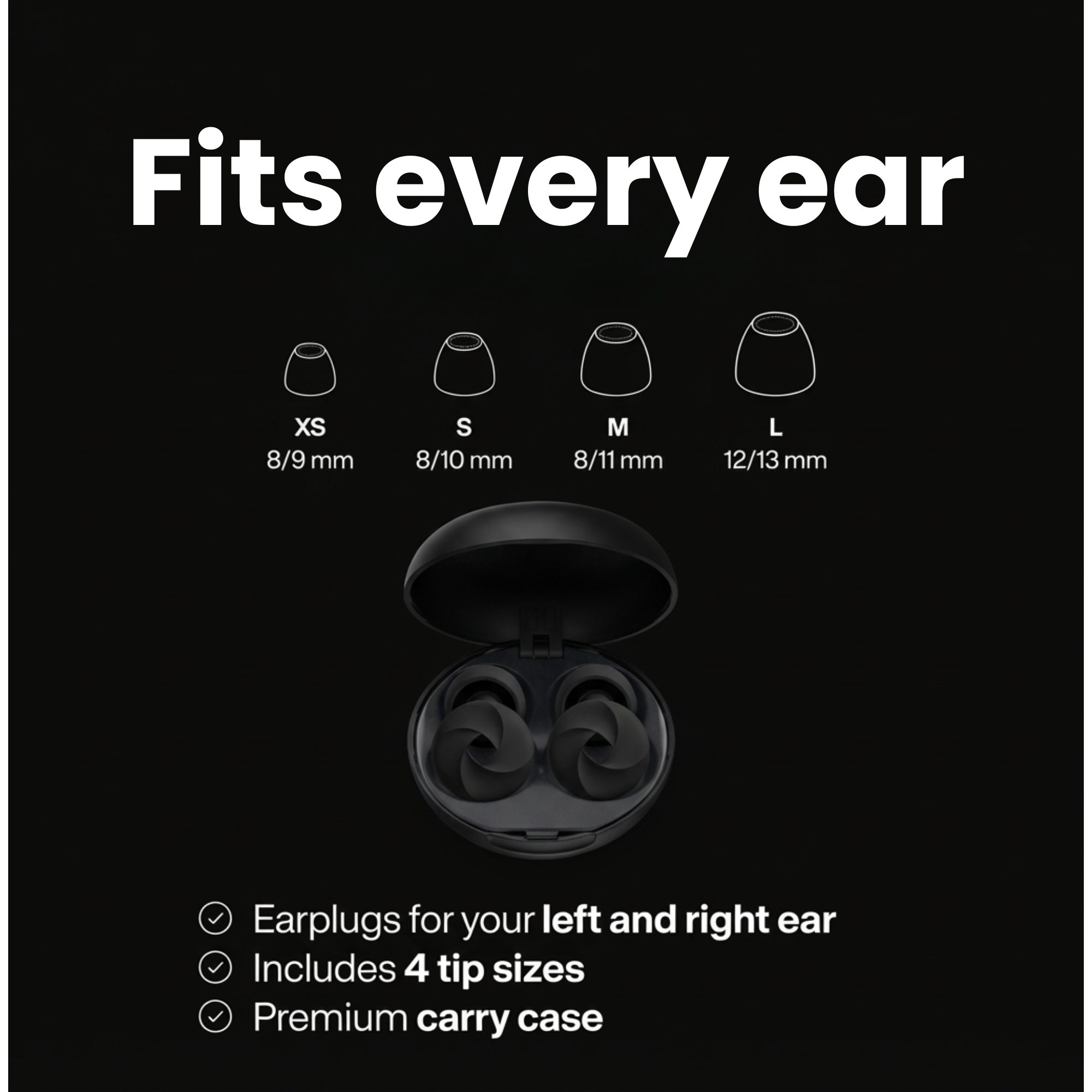 Quiet in 3 Seconds - Cove Earplugs