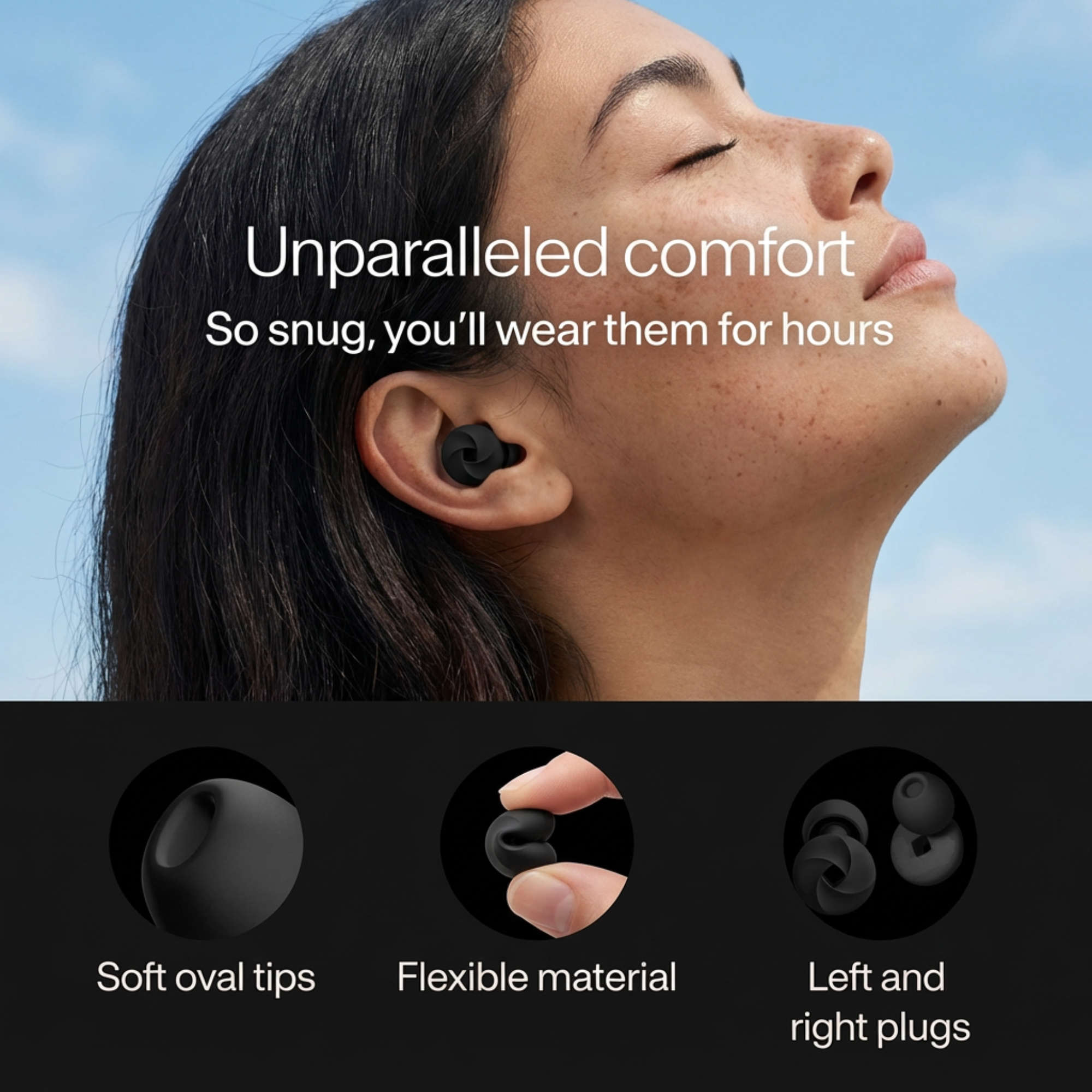 Quiet in 3 Seconds - Cove Earplugs