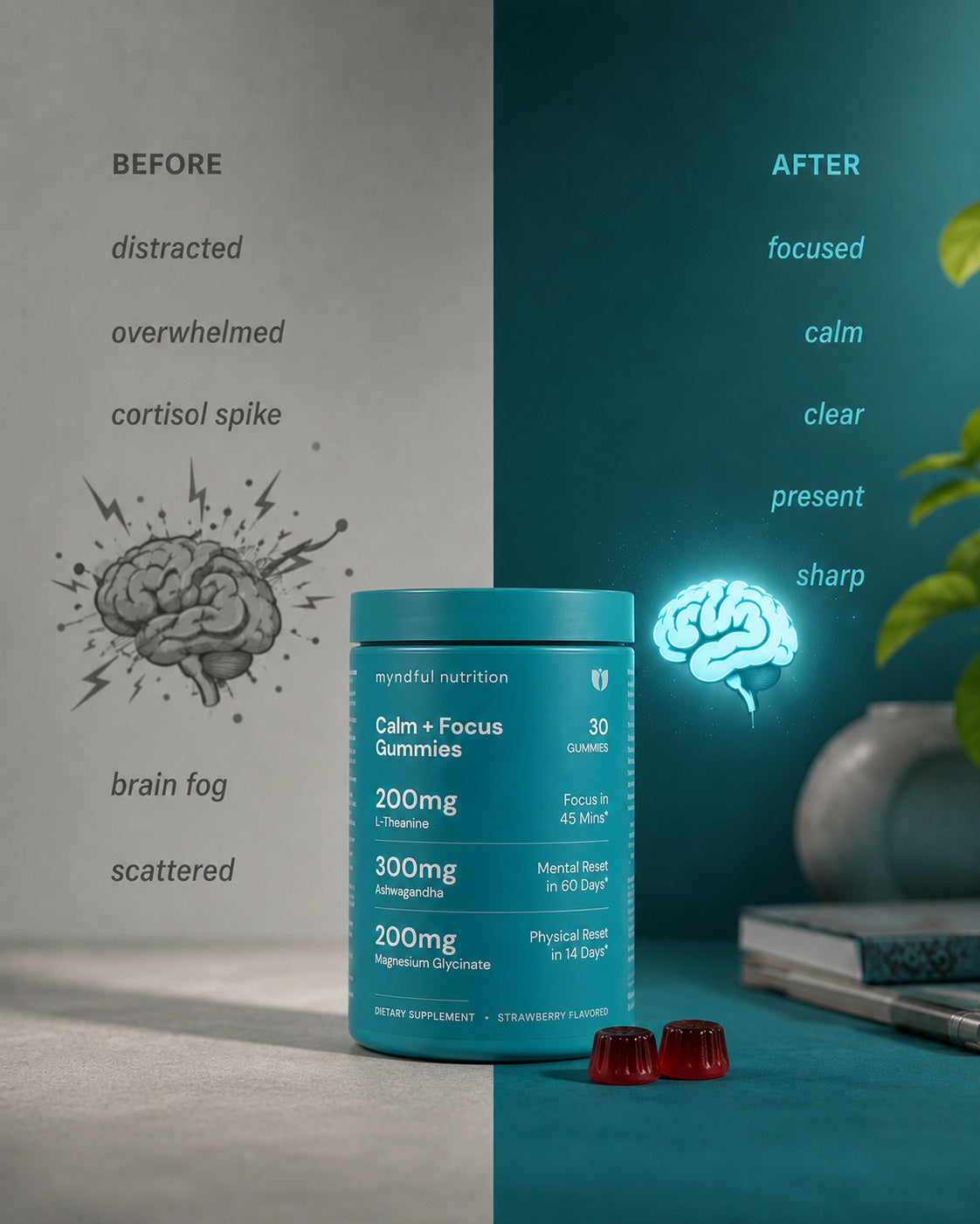 Calm+Focus Gummies