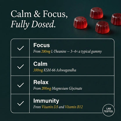 Calm+Focus Gummies